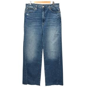 Edwin Nova Forward Seam Wide Leg Jeans Size 34 New